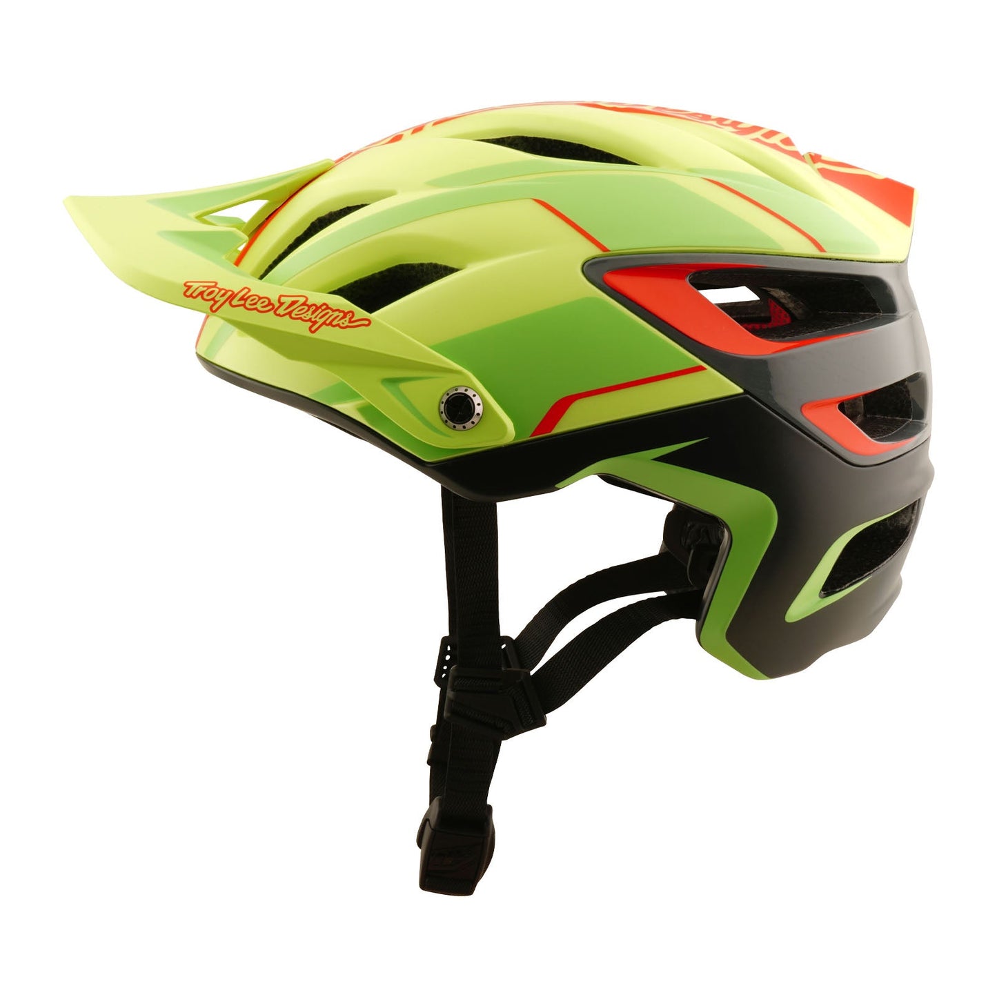 TLD A3 Helmet Lines Glo Yellow