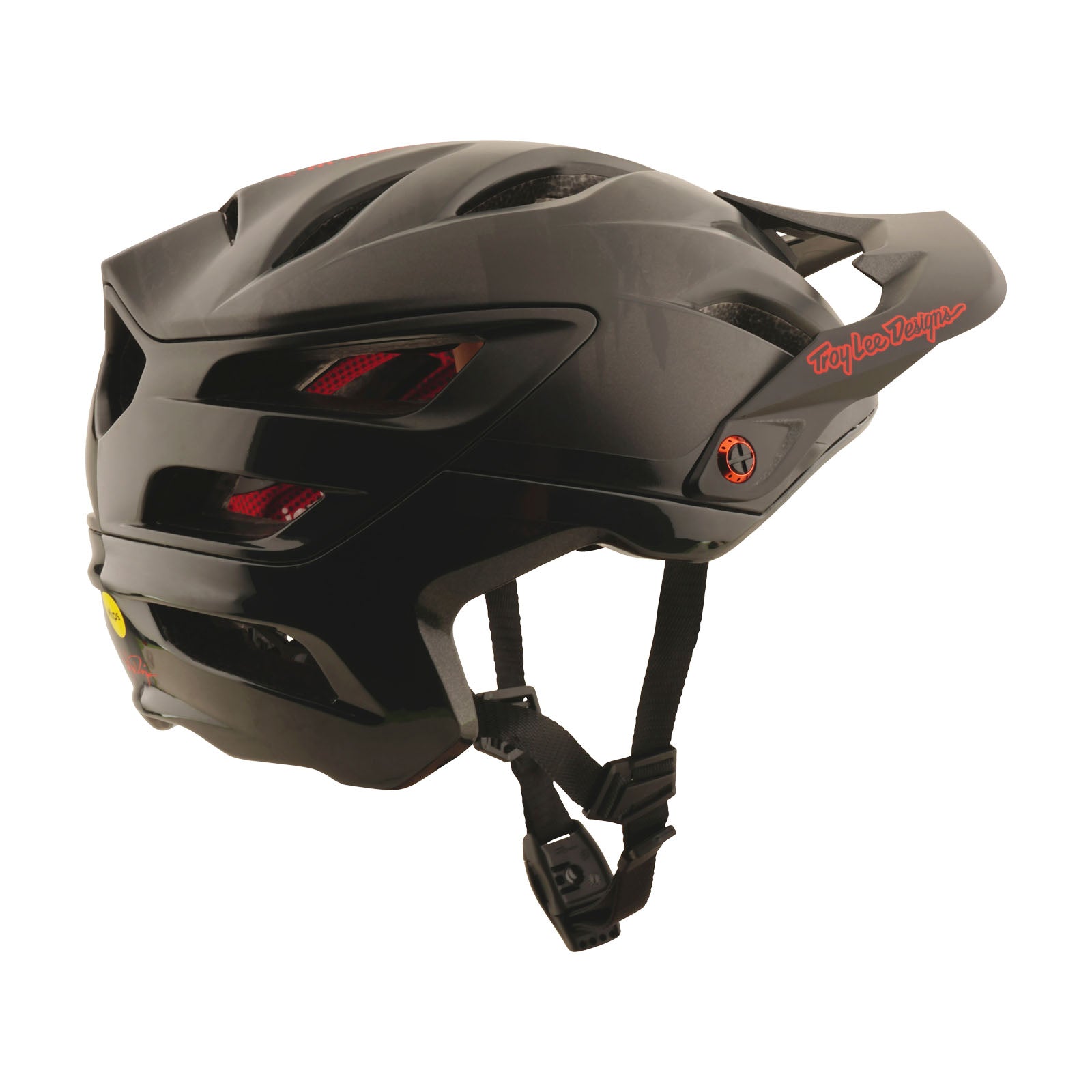 TLD A3 Helmet Halo Alpine Black