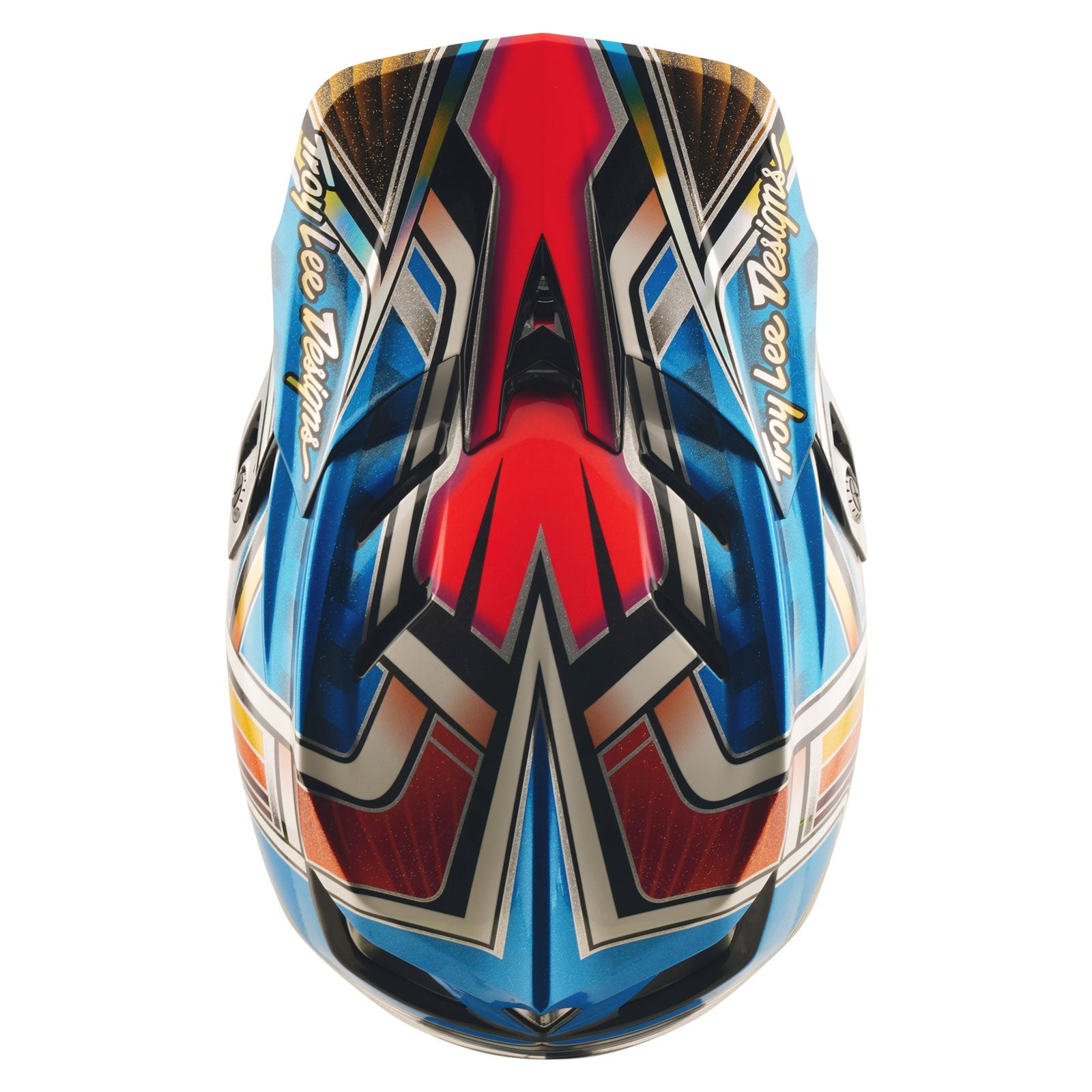 D4 Carbon Helmet W/MIPS - Lowrider - Blue – Troy Lee Designs UK