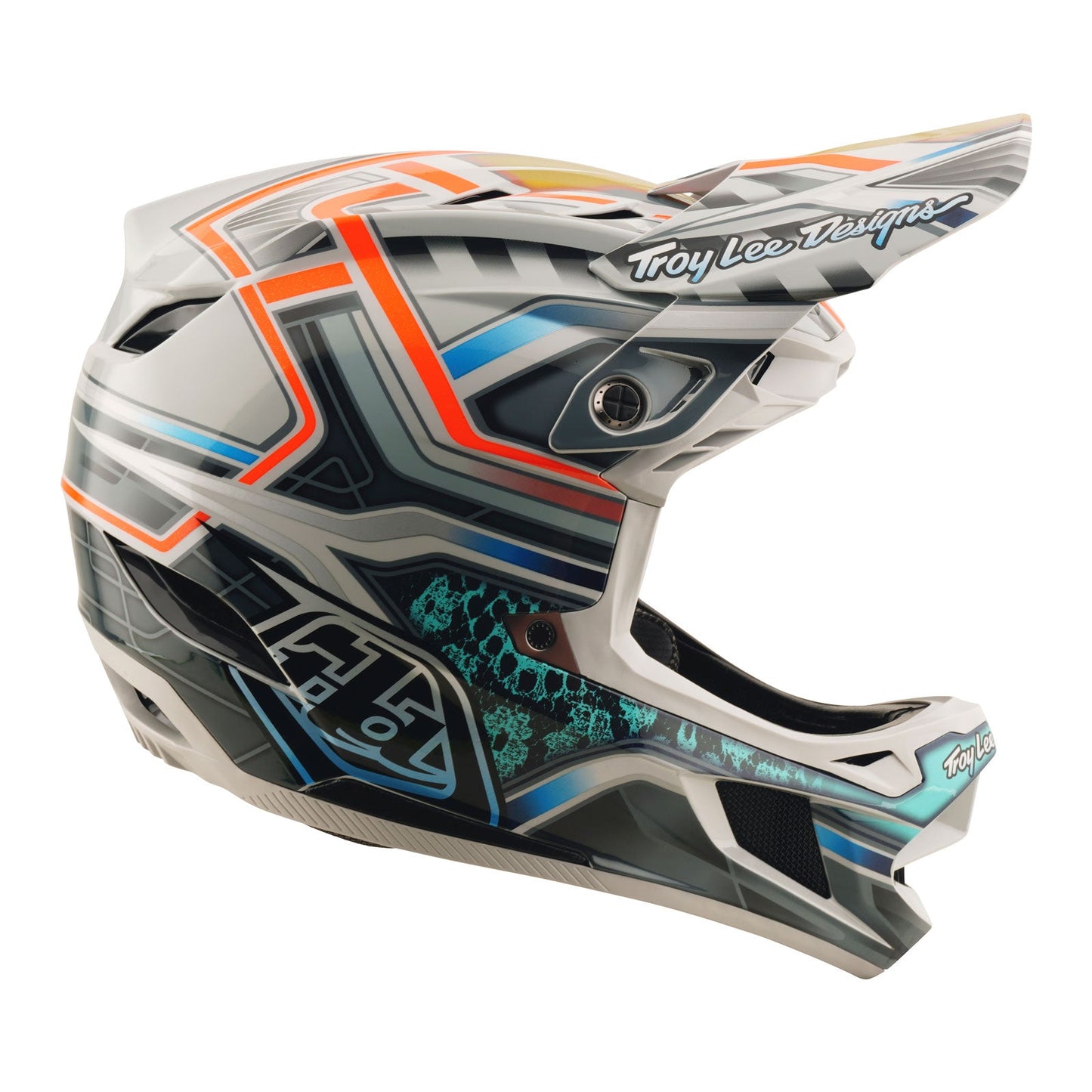 TLD D4 Composite Helmet Lowrider Grey