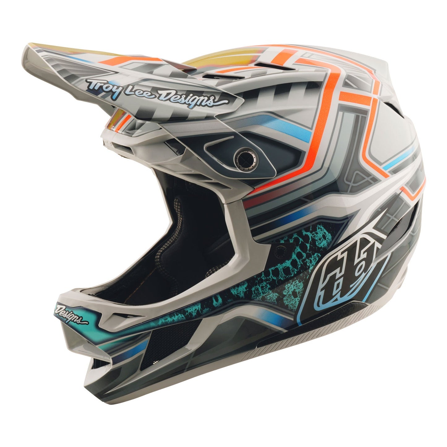 TLD D4 Composite Helmet Lowrider Grey