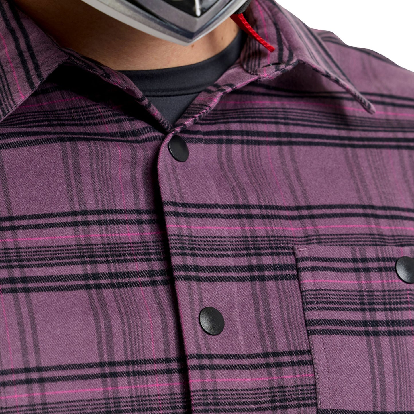 TLD Grind Flannel Yd Plaid Deep Purp
