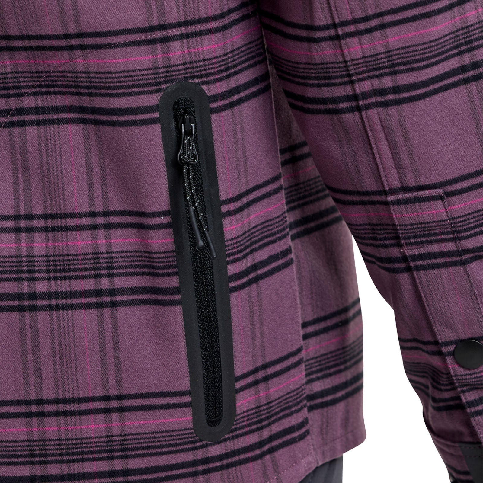 TLD Grind Flannel Yd Plaid Deep Purp