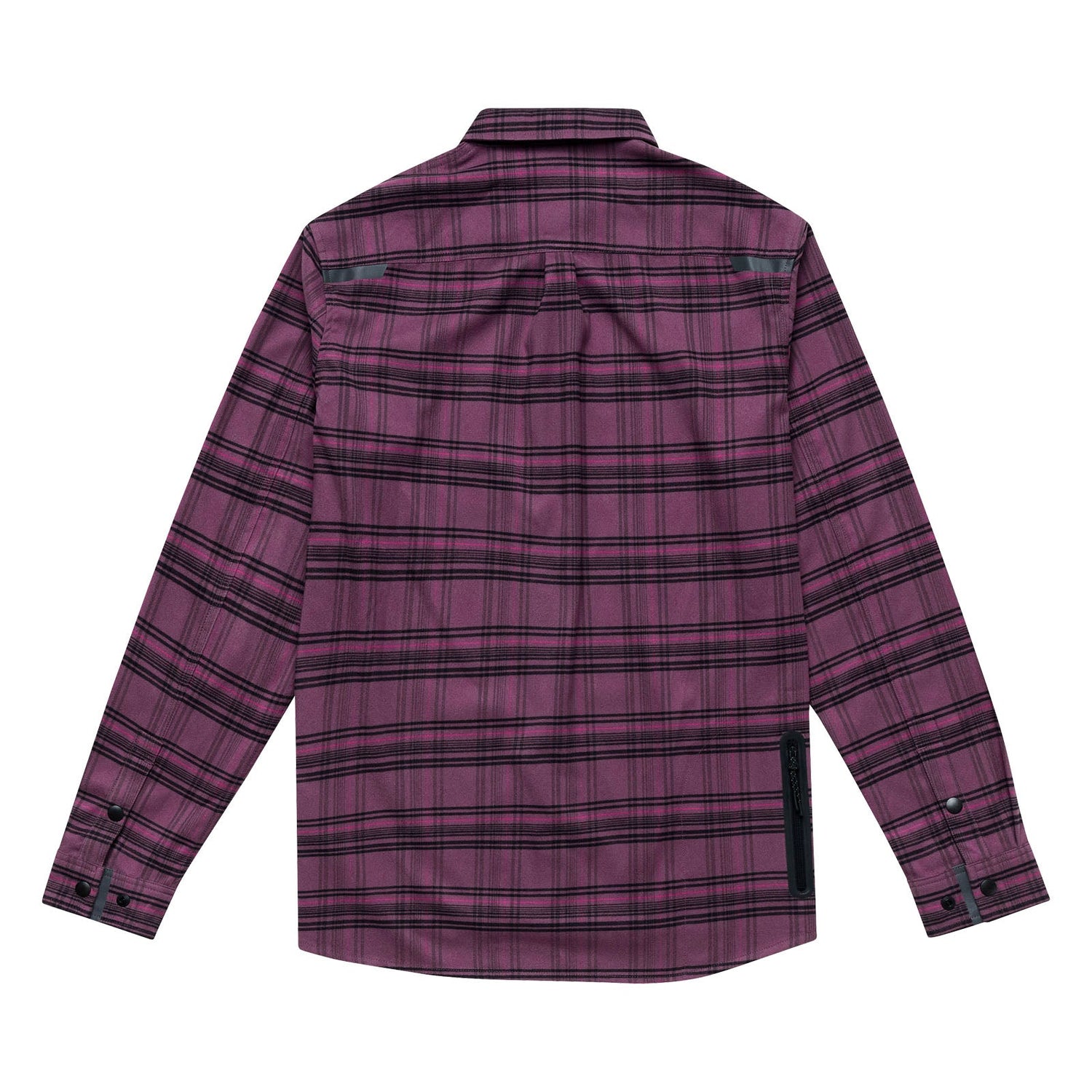 TLD Grind Flannel Yd Plaid Deep Purp