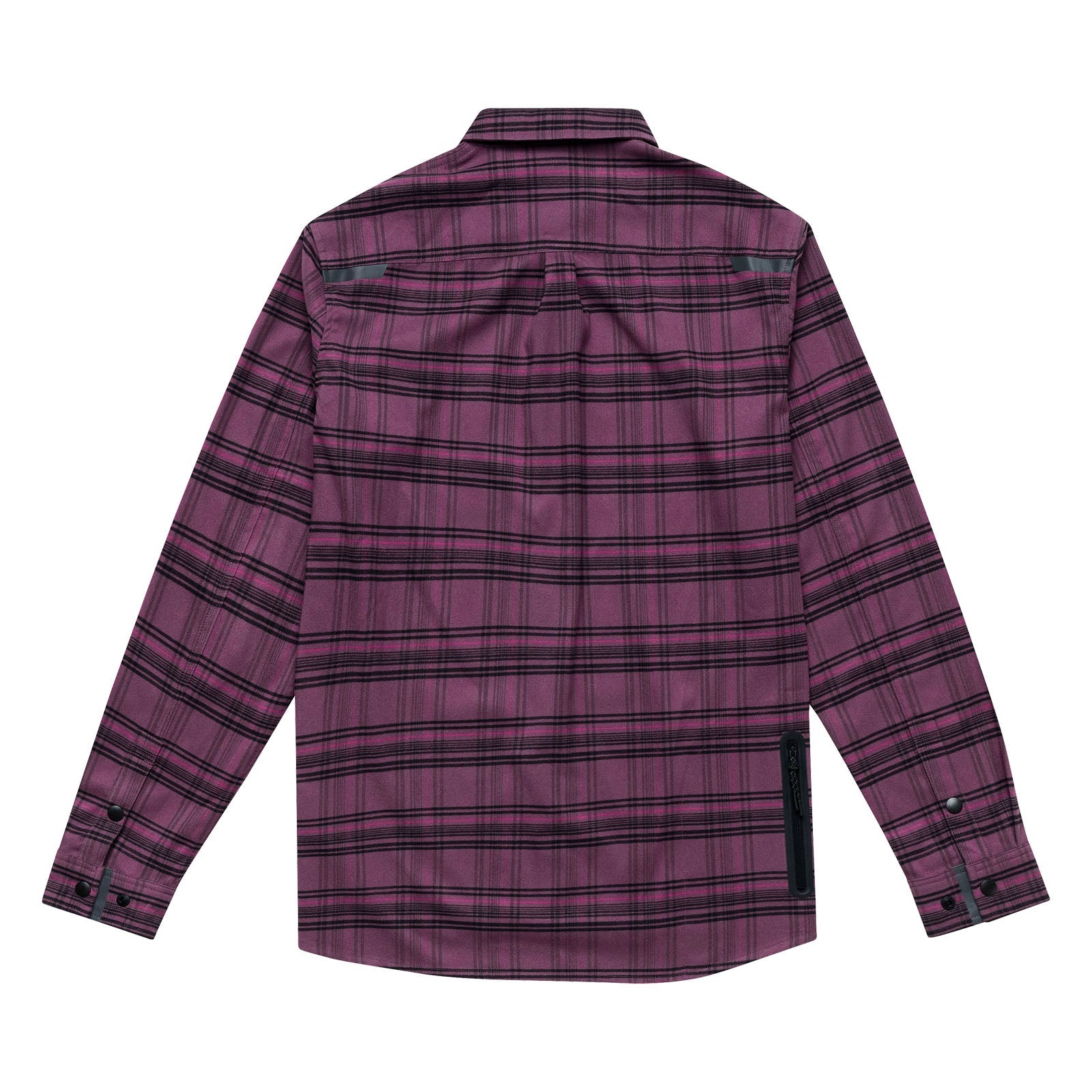 TLD Grind Flannel Yd Plaid Deep Purp