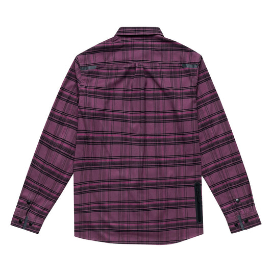 TLD Grind Flannel Yd Plaid Deep Purp