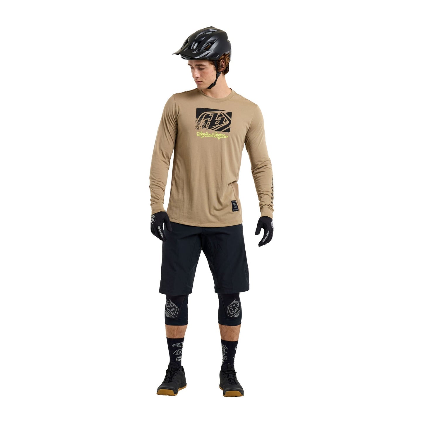 TLD Skyline Long Sleeve Ride Tee Scrubbed Timber