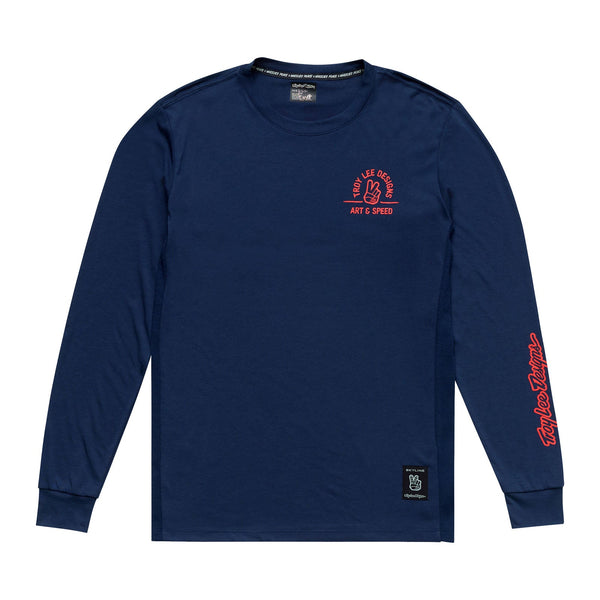 アイドル ho6la 2ND ONE MAN T-SHIRTS XL Skyline Long Sleeve Ride Tee Locals Midnight – Troy Lee Designs UK
