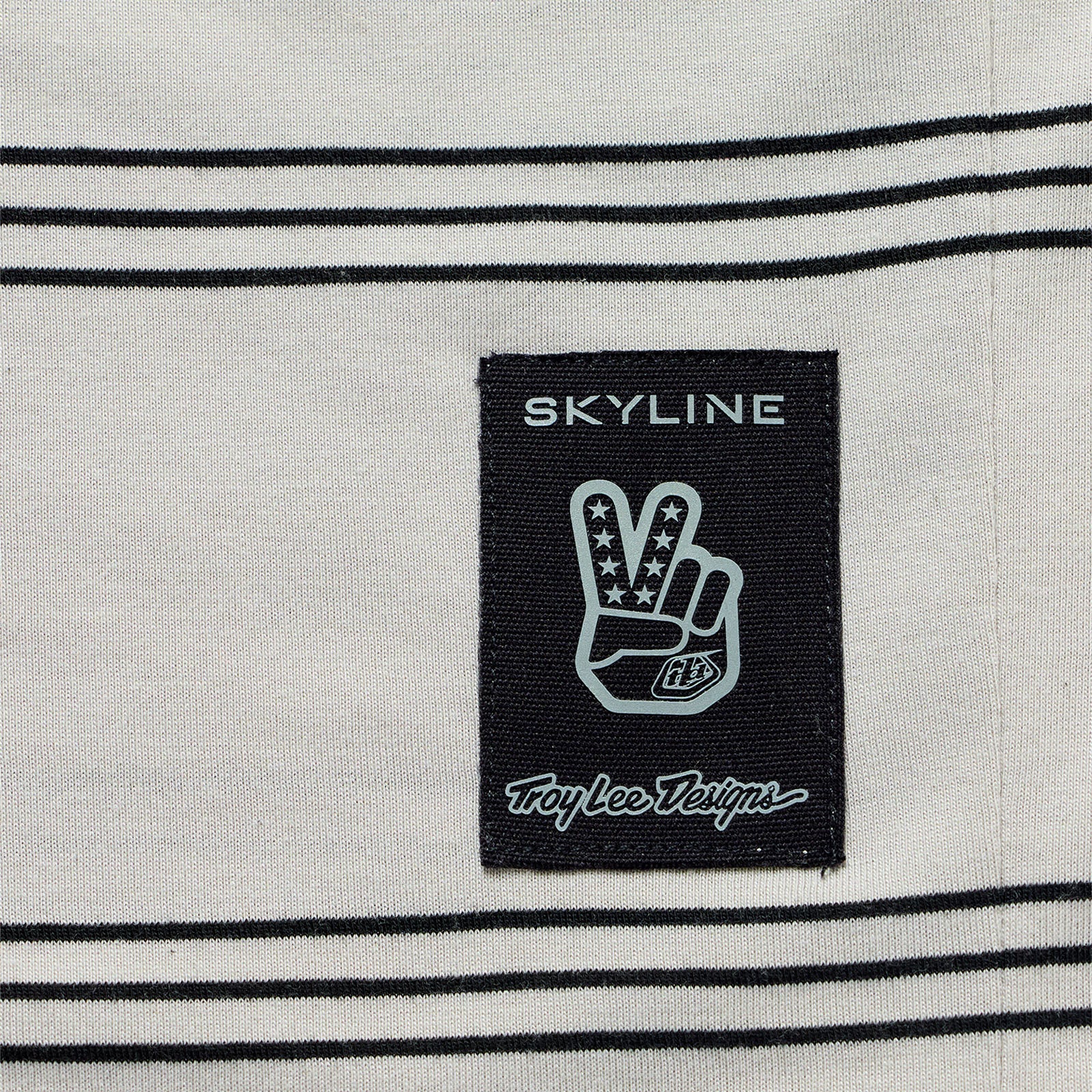 TLD Skyline Short Sleeve Ride Tee Washed Out Limestone