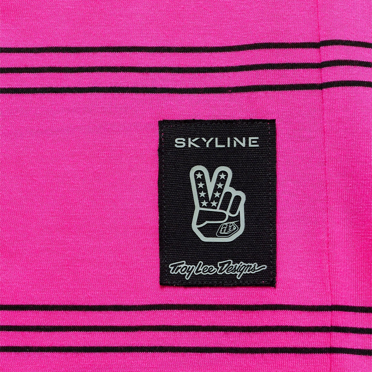 TLD Skyline Short Sleeve Ride Tee Washed Out Party Pink