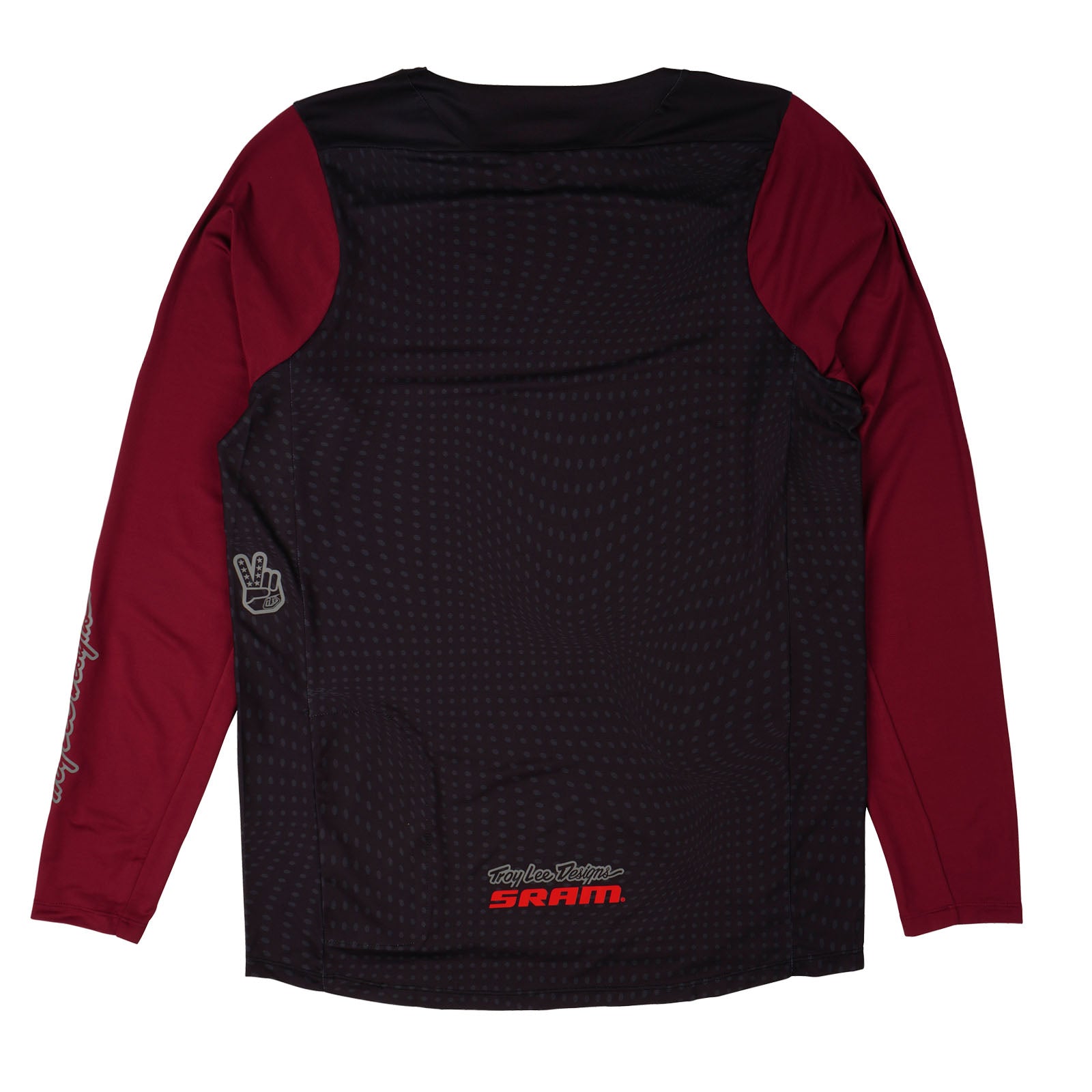 TLD Skyline LS Jersey Troy Lee Designs X SRAM Radioscape Black / Berry