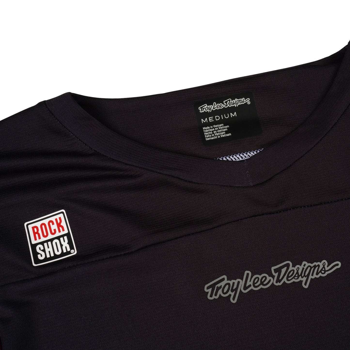 TLD Skyline LS Jersey Troy Lee Designs X SRAM Radioscape Black / Berry