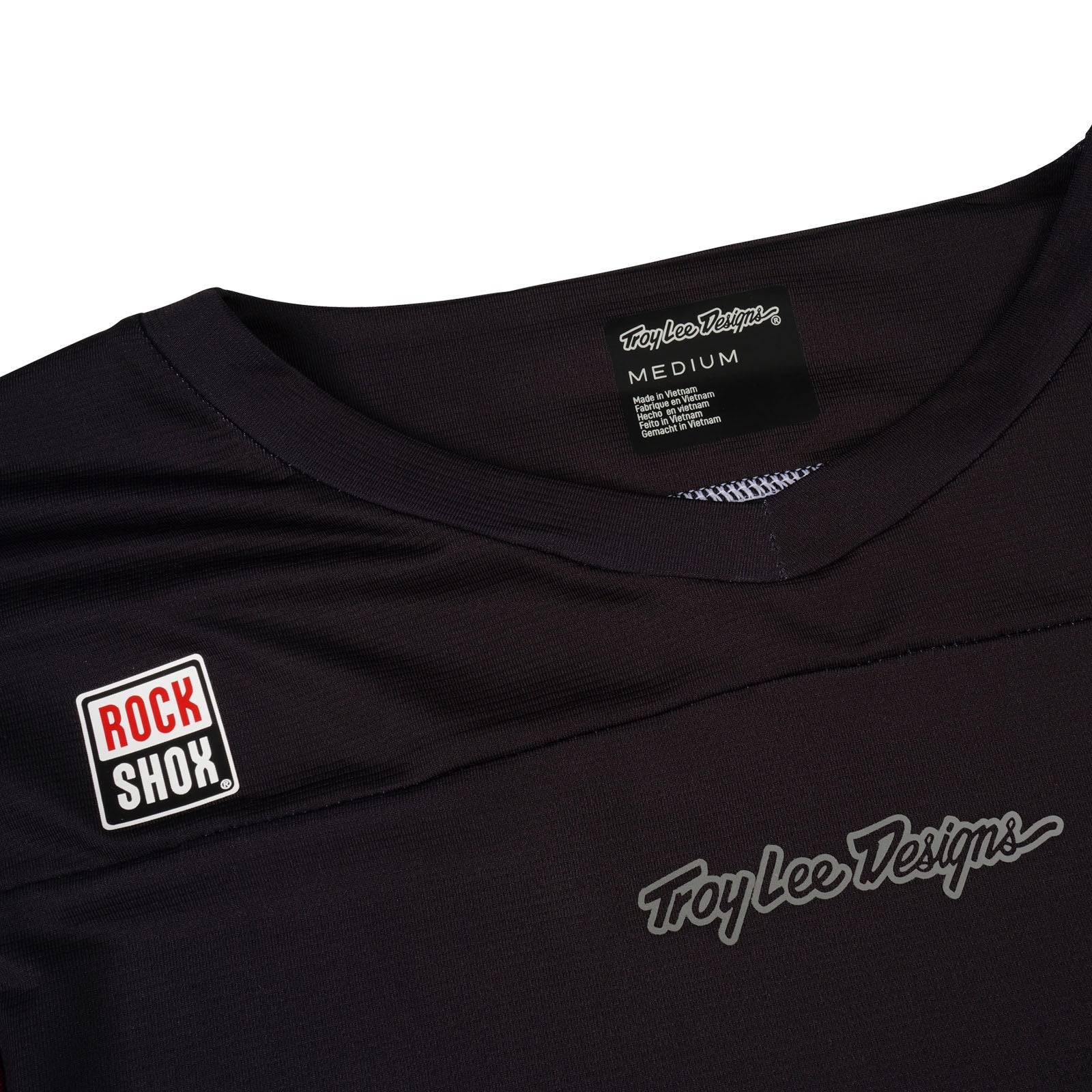 TLD Skyline LS Jersey Troy Lee Designs X SRAM Radioscape Black / Berry
