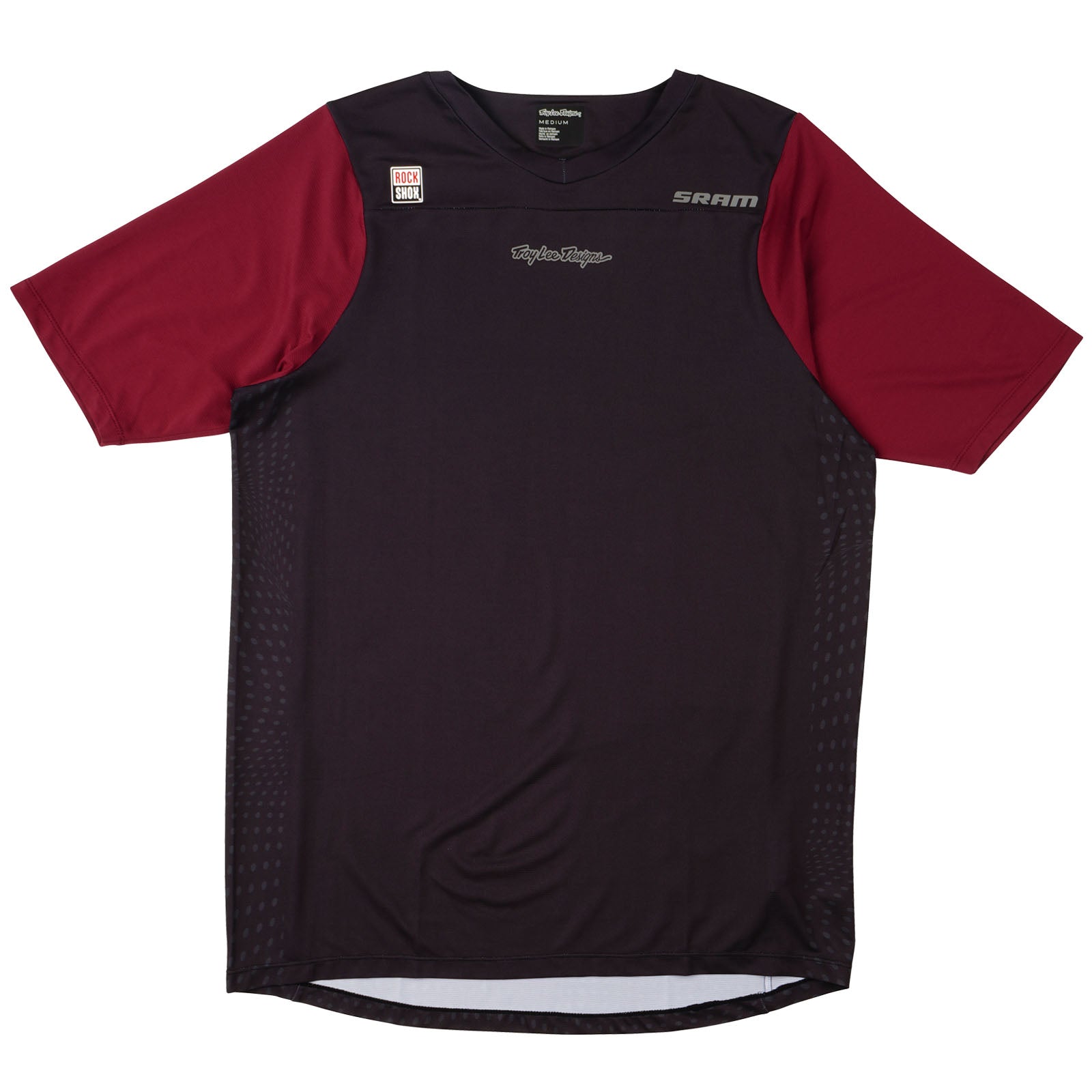 TLD Skyline SS Jersey Troy Lee Designs X SRAM Radioscape Black / Berry
