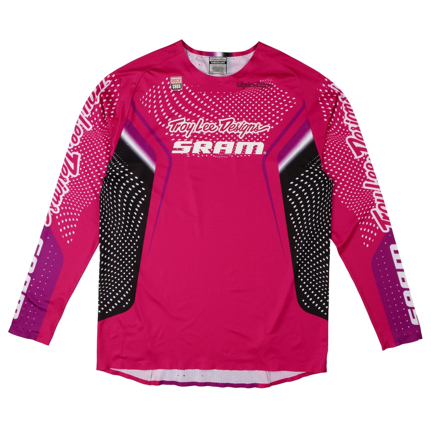 TLD Sprint Ultra Jersey Troy Lee Designs X SRAM Radioscape Fuschia