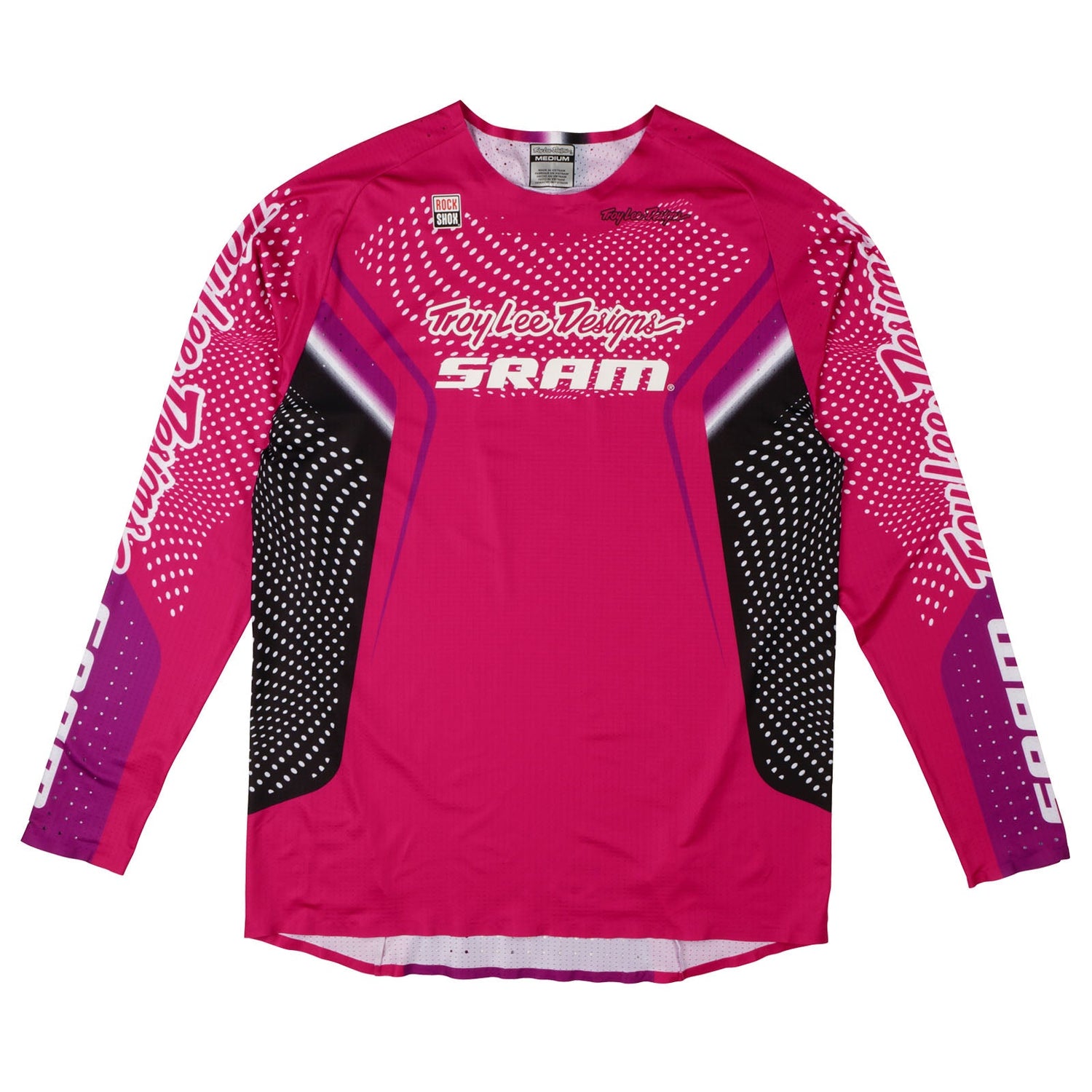 TLD Sprint Ultra Jersey Troy Lee Designs X SRAM Radioscape Fuschia