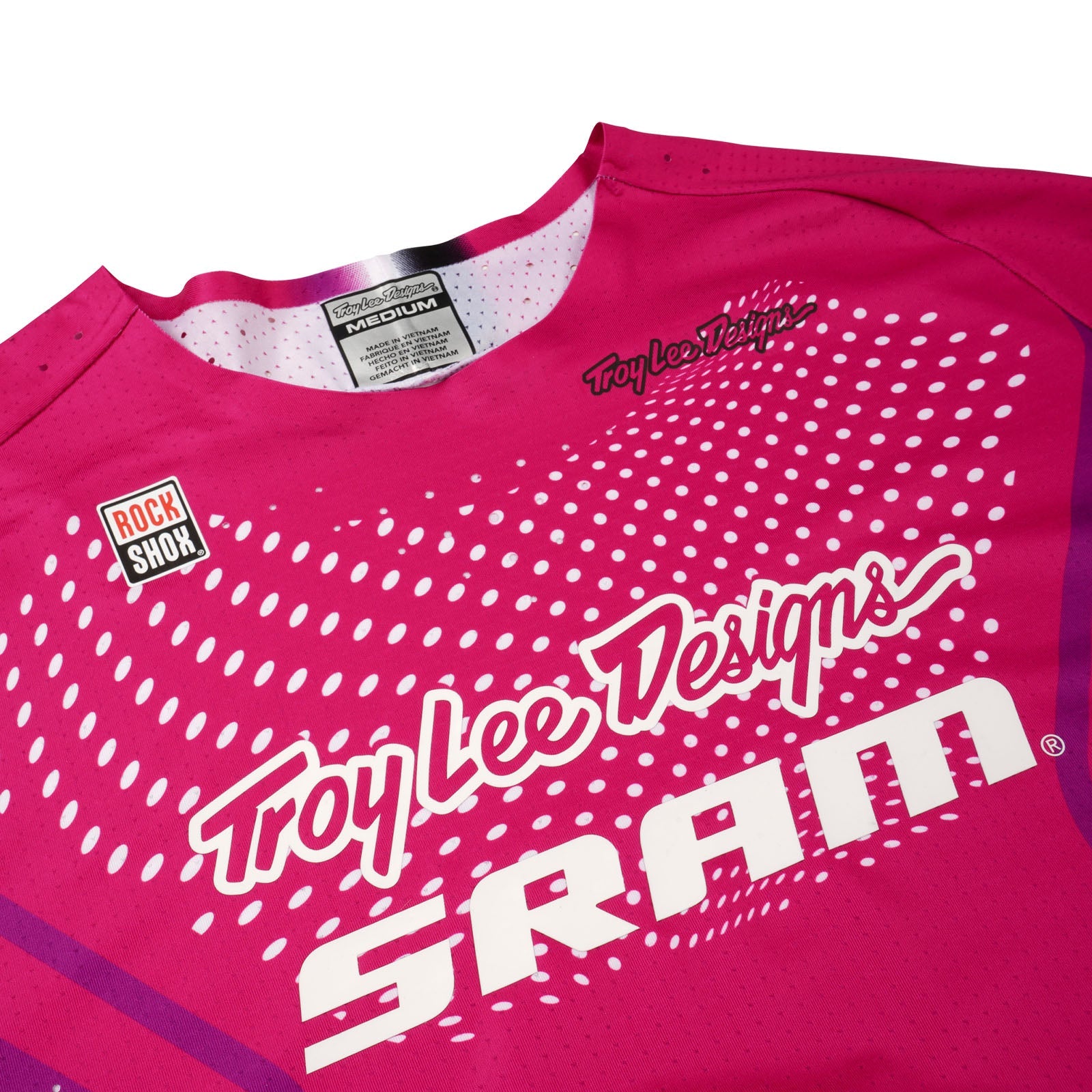 TLD Sprint Ultra Jersey Troy Lee Designs X SRAM Radioscape Fuschia