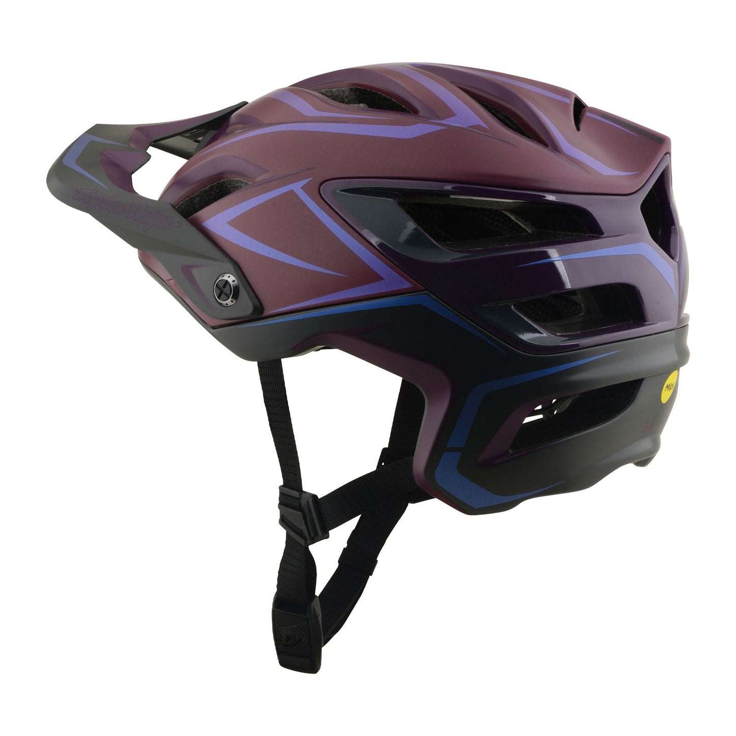A3 Helmet Pin Sangria