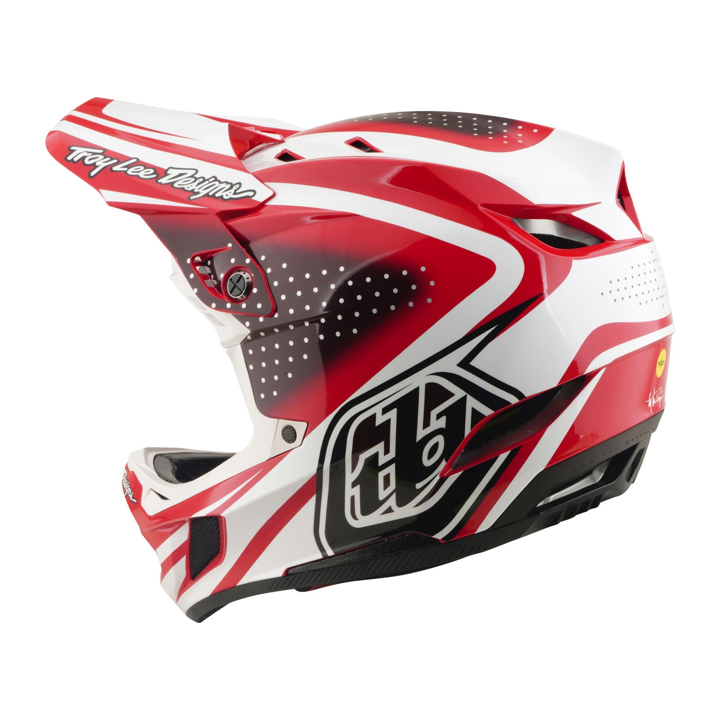 D4 Polyacrylite Helmet W/MIPS the Line Fire / White