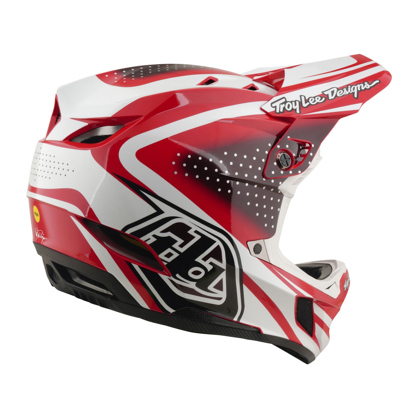 D4 Polyacrylite Helmet W/MIPS the Line Fire / White