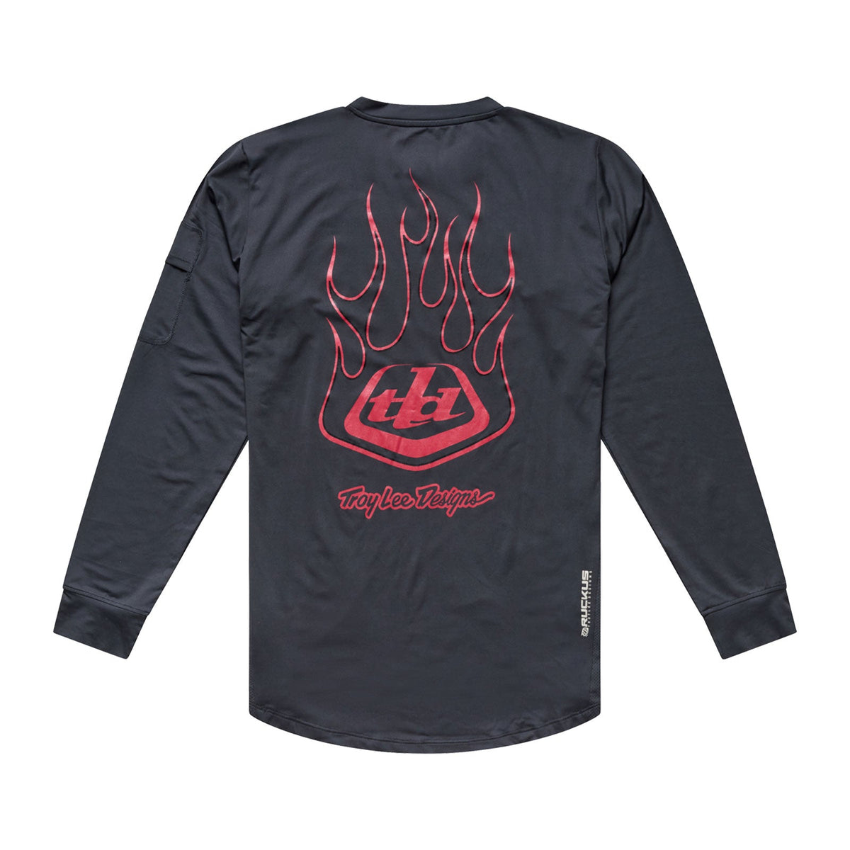 Ruckus Ride LS Tee Ember Carbon