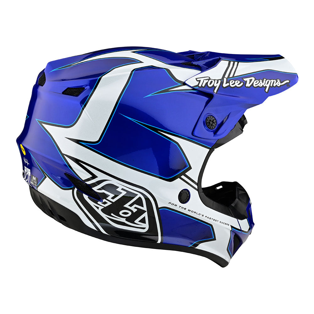 Se4 Polyacrylite Helmet W/Mips Matrix Blue