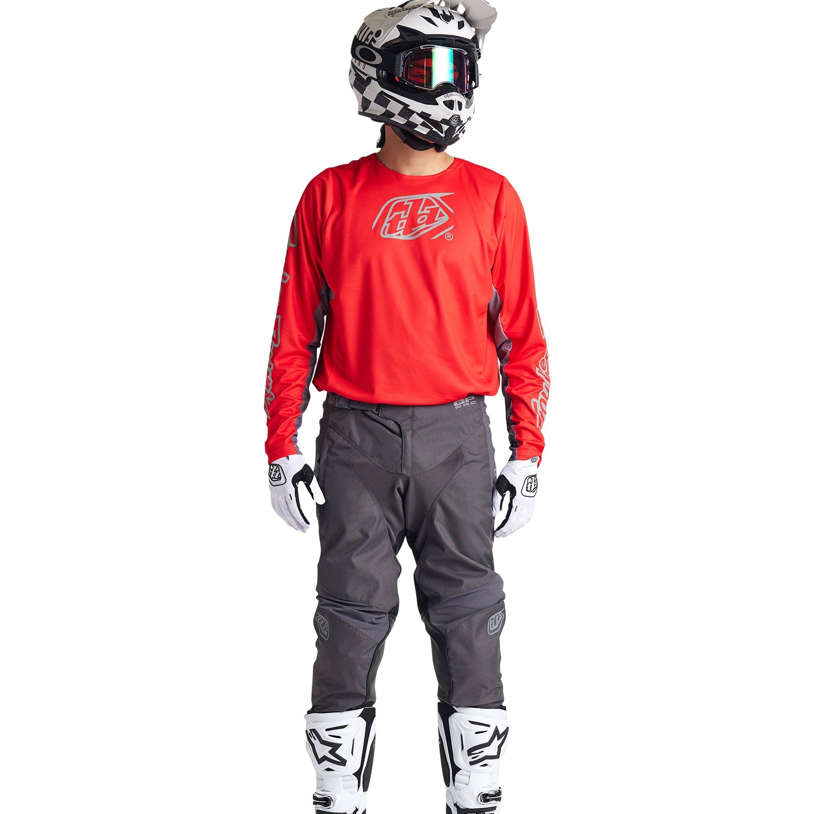 TLD GP Pro Jersey Icon Red / Grey