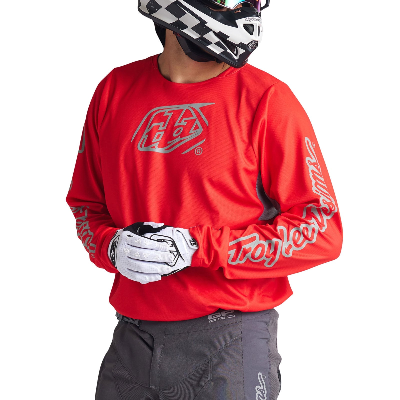 TLD GP Pro Jersey Icon Red / Grey