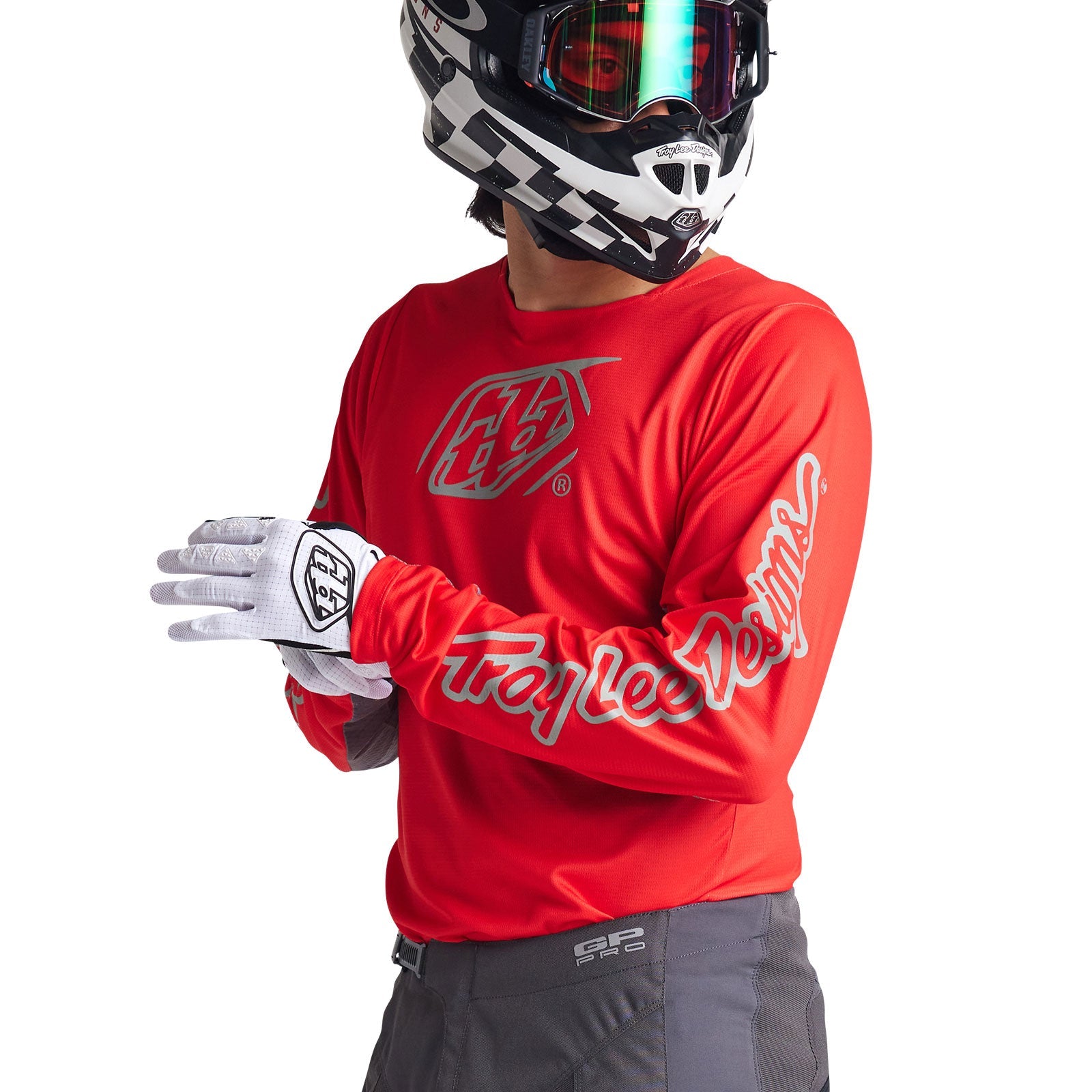 TLD GP Pro Jersey Icon Red / Grey