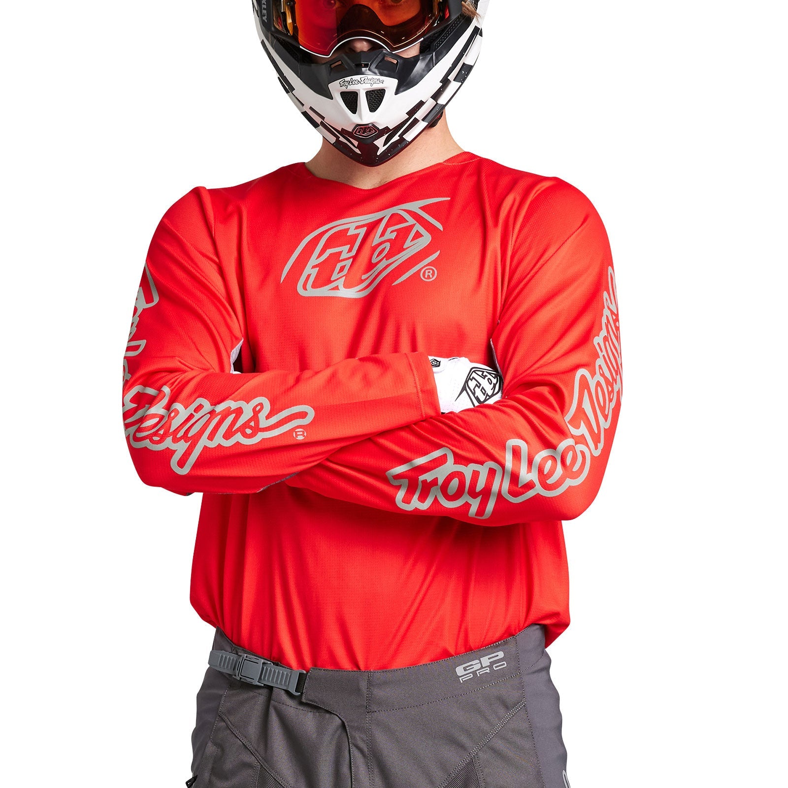 TLD GP Pro Jersey Icon Red / Grey