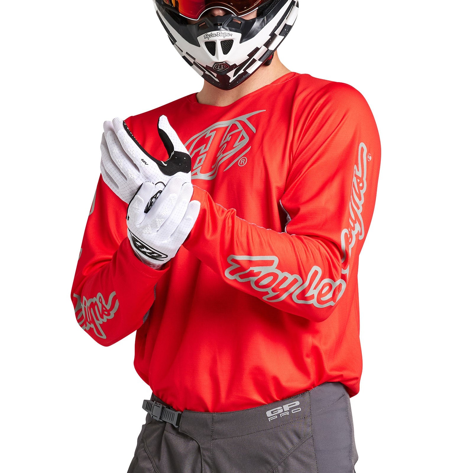 TLD GP Pro Jersey Icon Red / Grey