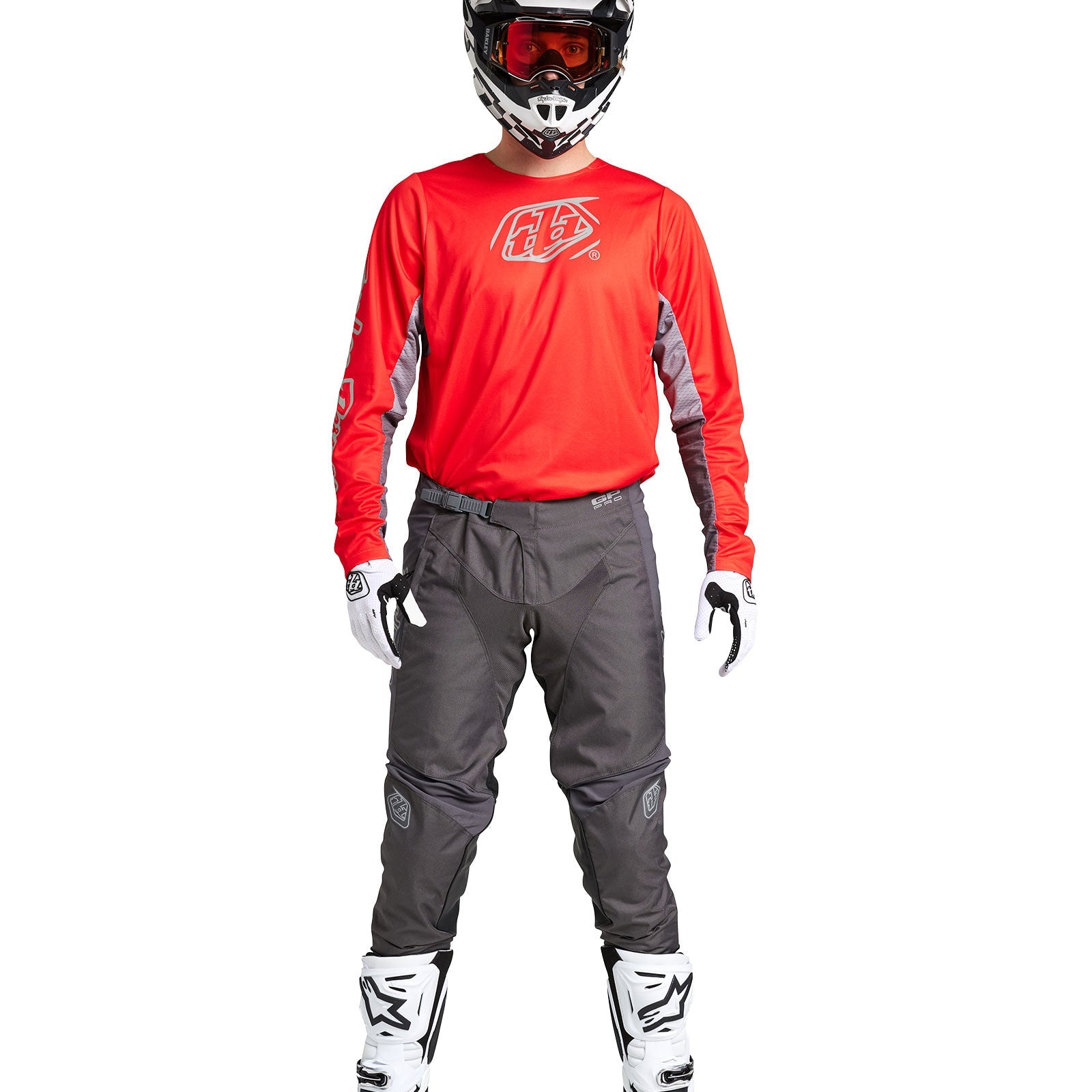 TLD GP Pro Jersey Icon Red / Grey