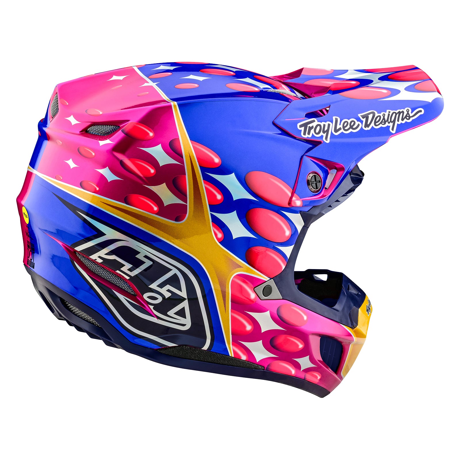 TLD SE5 Composite Helmet W/MIPS Blurr Pink