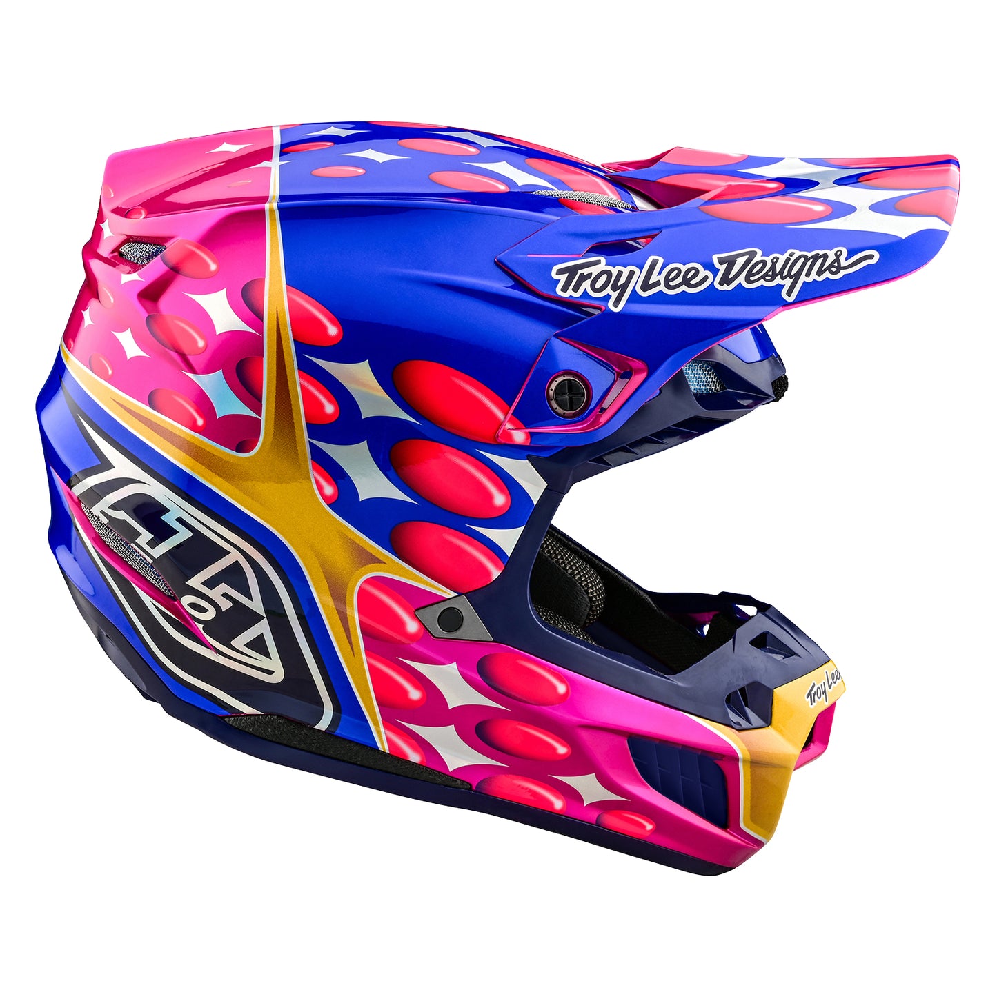 TLD SE5 Composite Helmet W/MIPS Blurr Pink