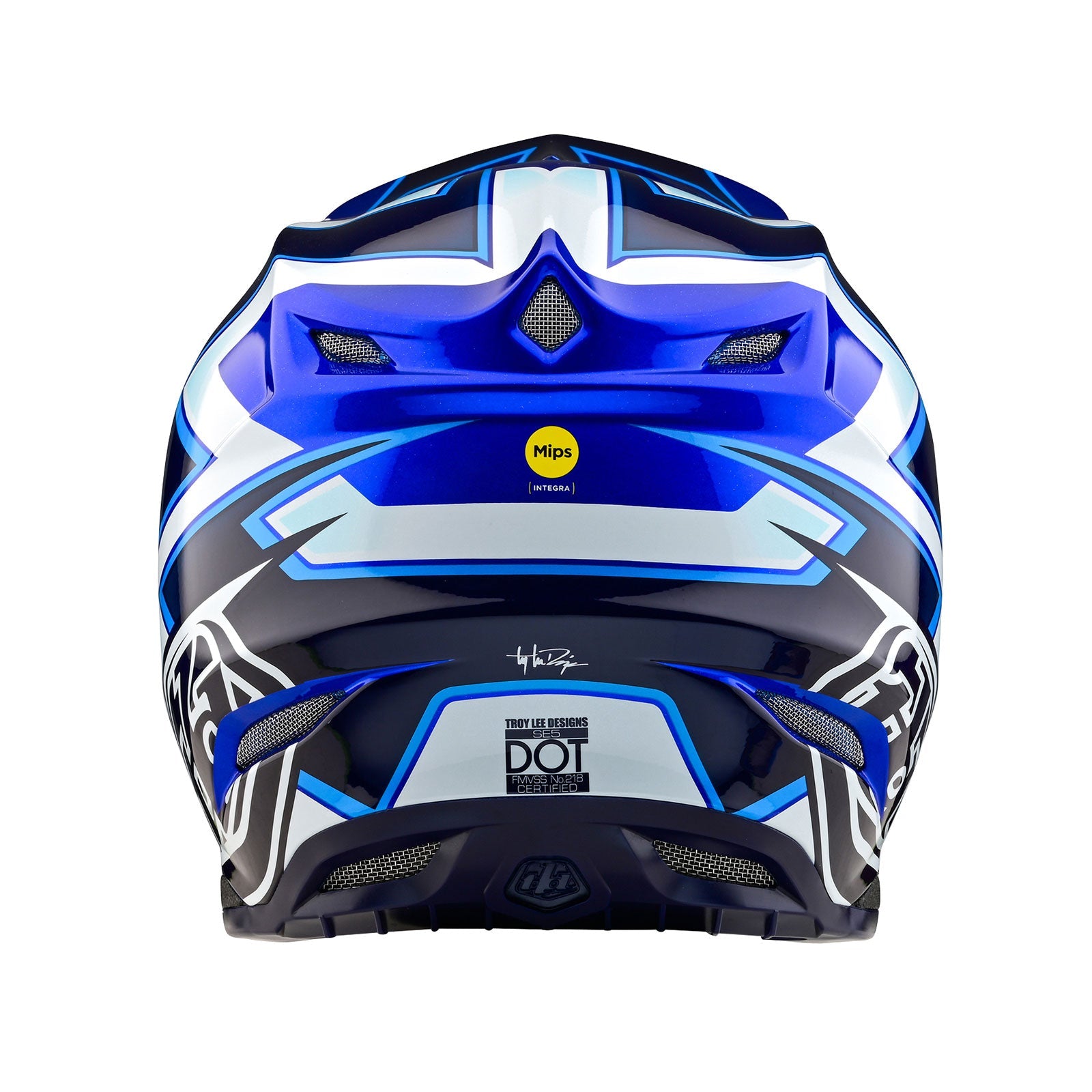 TLD SE5 Composite Helmet W/MIPS Ever Blue Blue