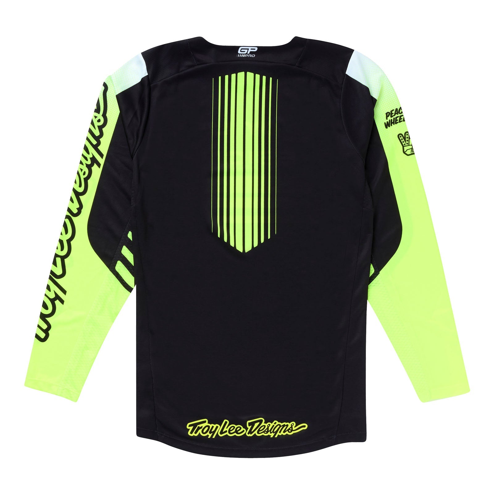 TLD GP Pro Jersey Segment Black / Flo Yellow