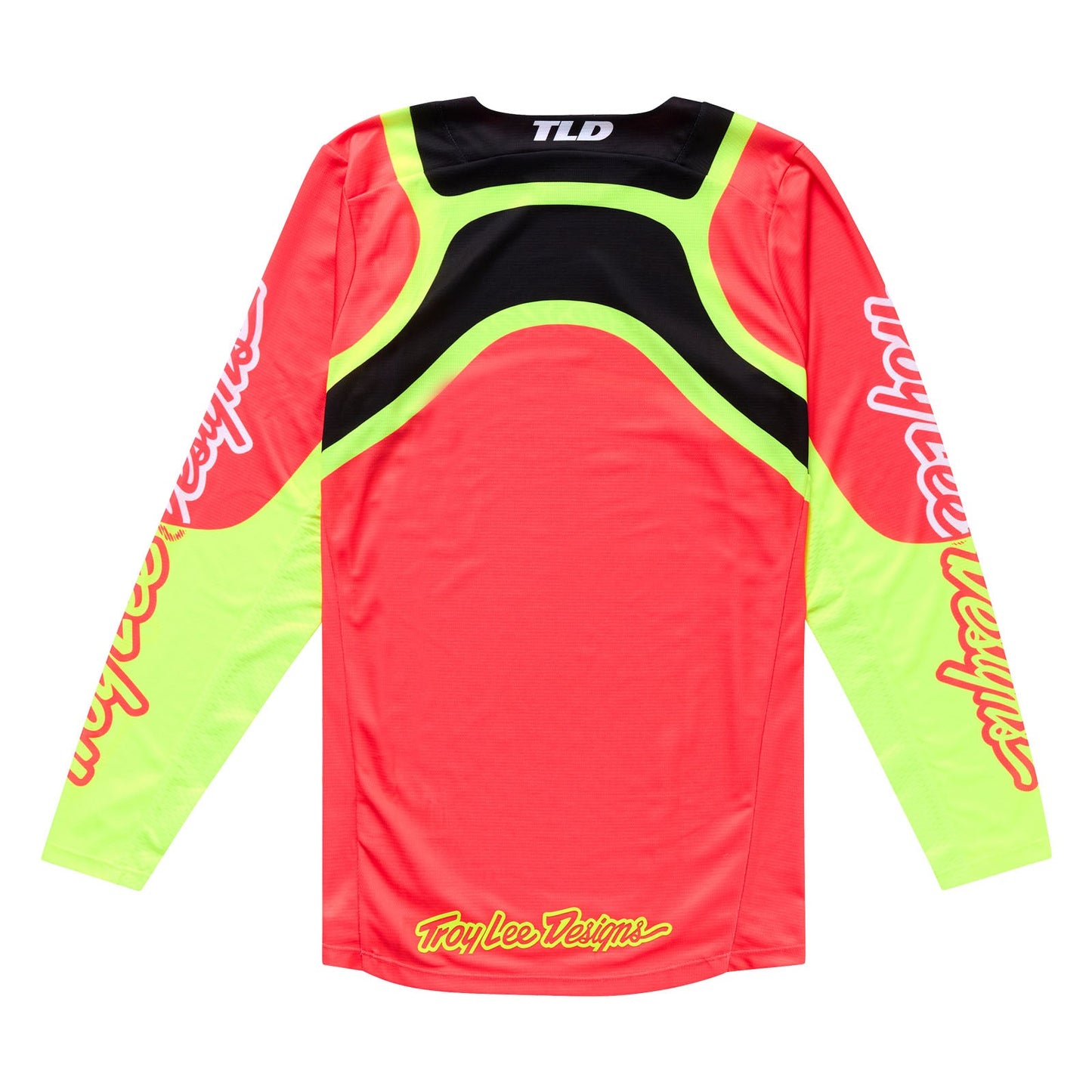 TLD GP Pro Jersey Swerve Infra Red / Flo Yellow