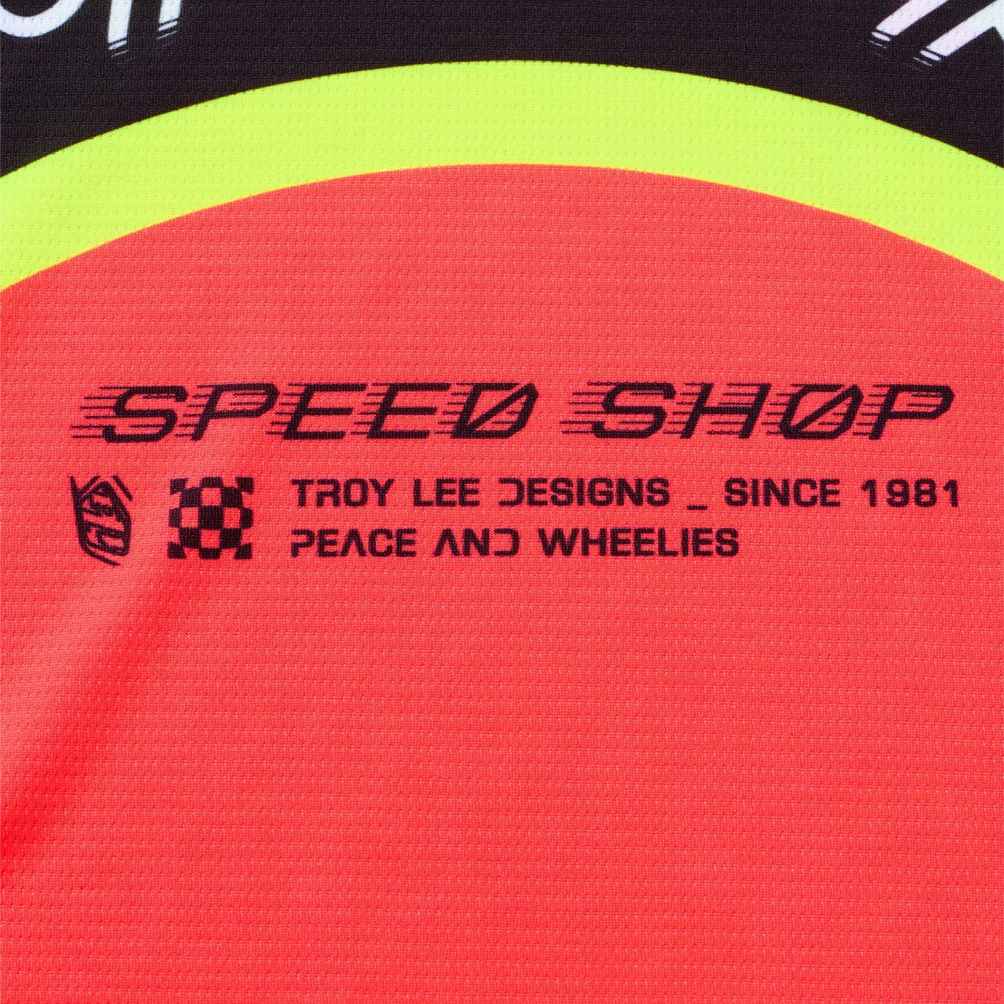 TLD GP Pro Jersey Swerve Infra Red / Flo Yellow