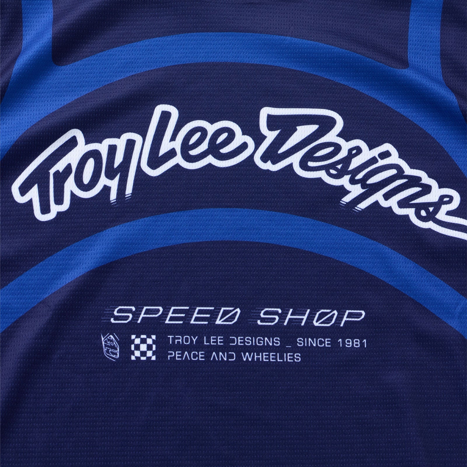 TLD GP Pro Jersey Swerve Navy / Blue