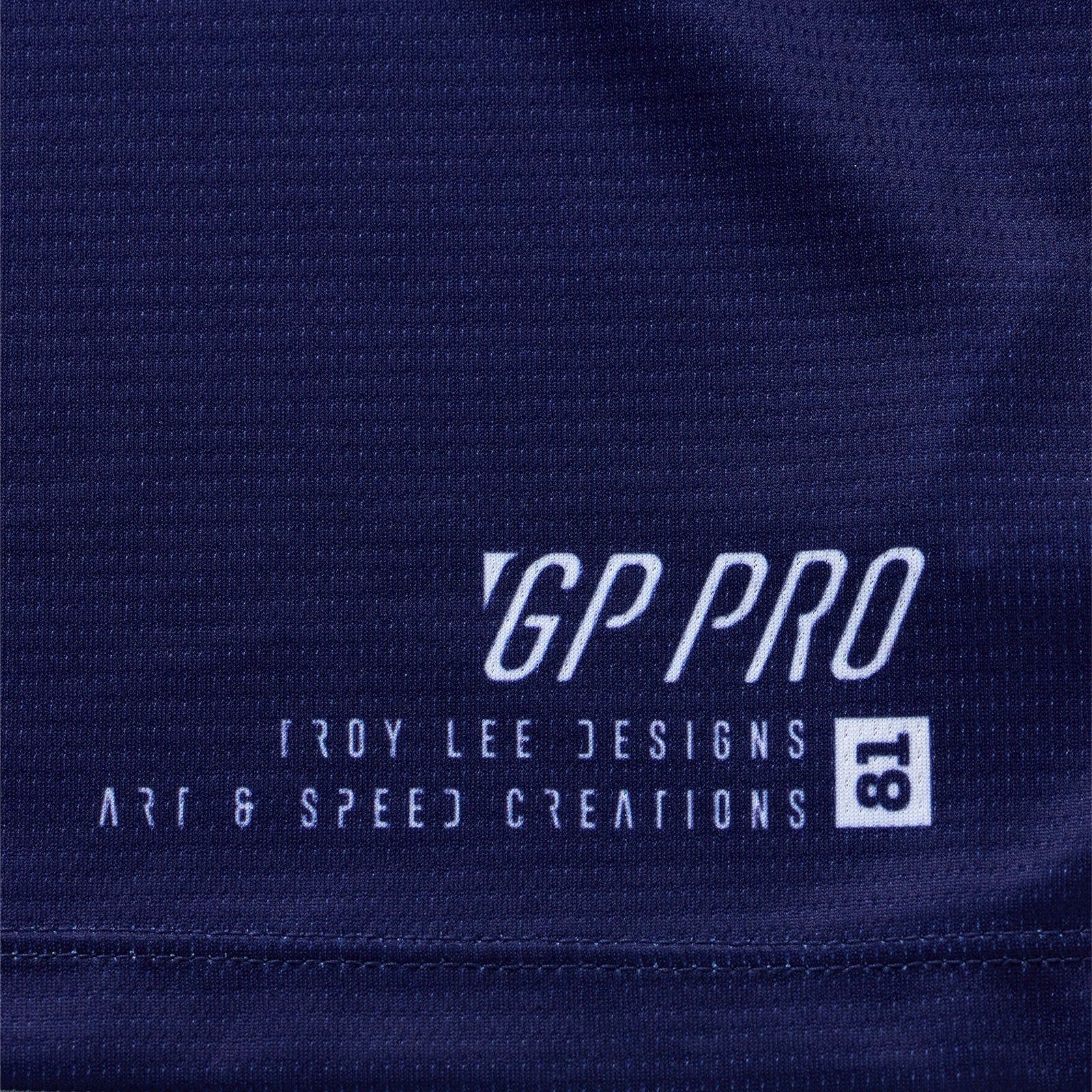 TLD GP Pro Jersey Swerve Navy / Blue