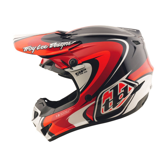TLD GP Pro Helmet Crossover Navy / Red