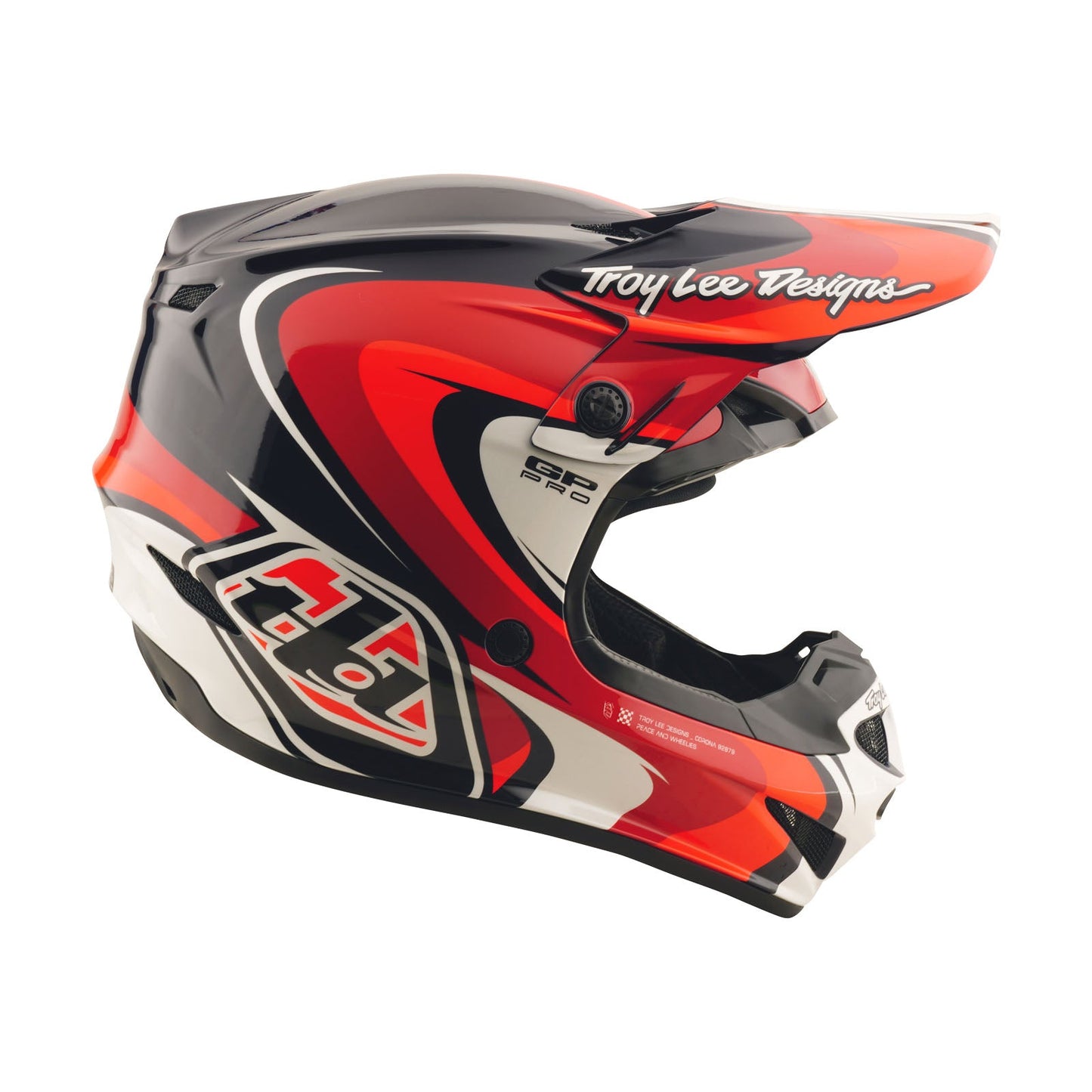 Youth GP Pro Helmet W/MIPS Crossover Black / Red