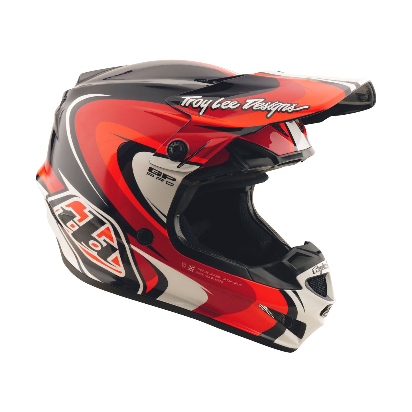 Youth GP Pro Helmet W/MIPS Crossover Black / Red