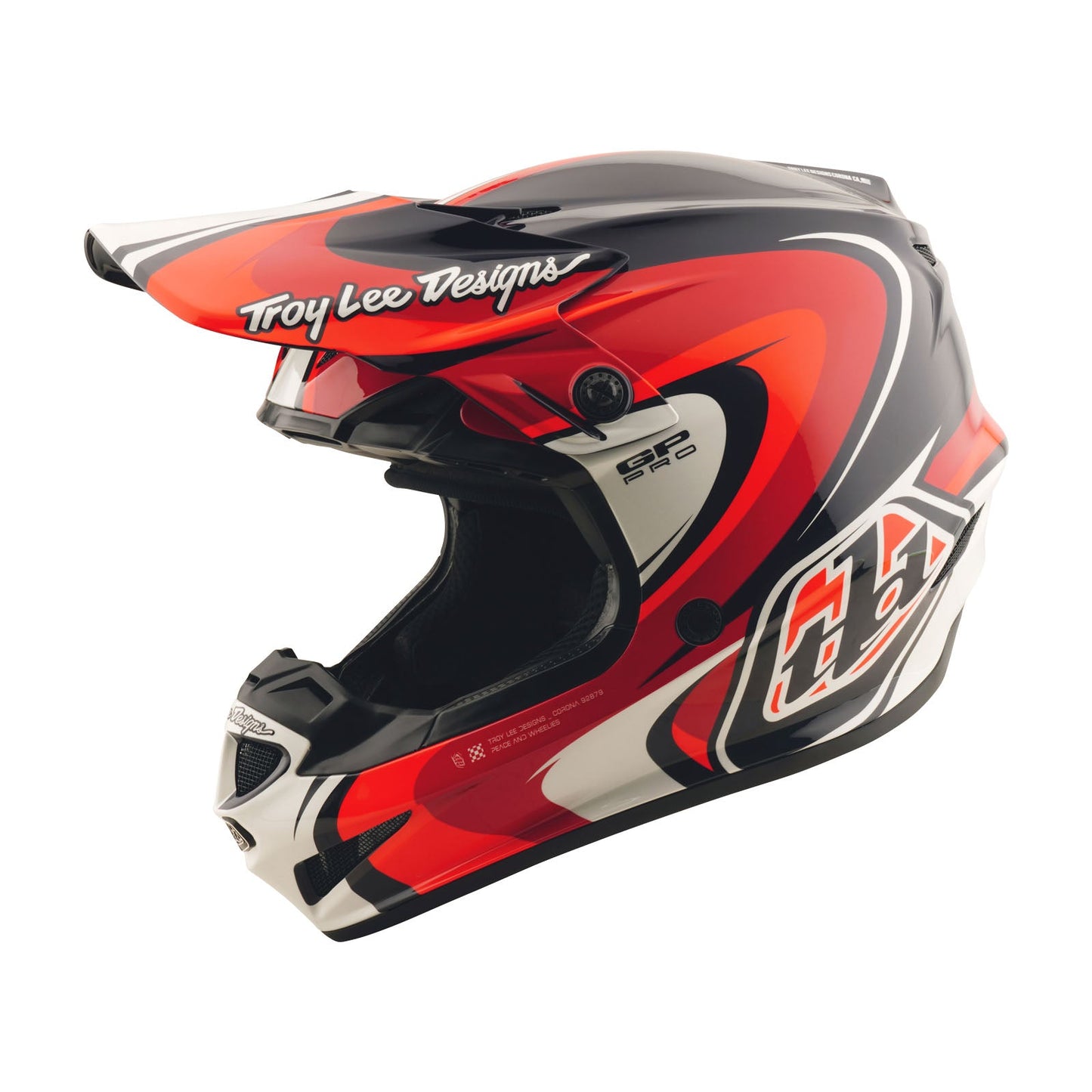 Youth GP Pro Helmet W/MIPS Crossover Black / Red