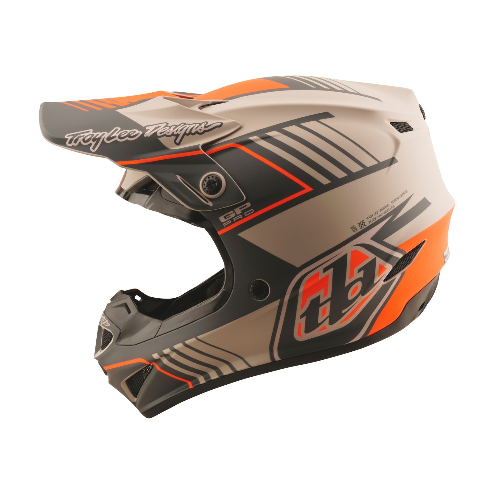 TLD GP Pro Helmet Segment Taupe