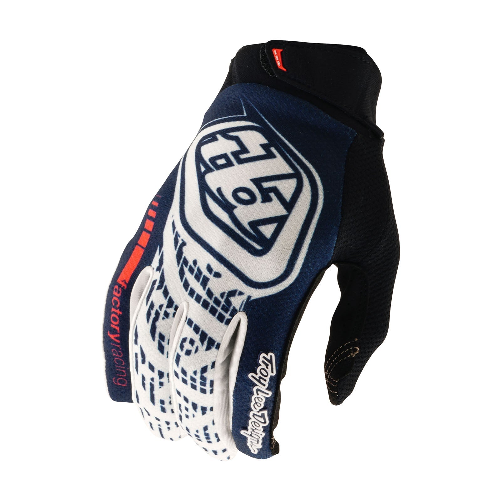 TLD GP Pro Glove Frames Navy / White