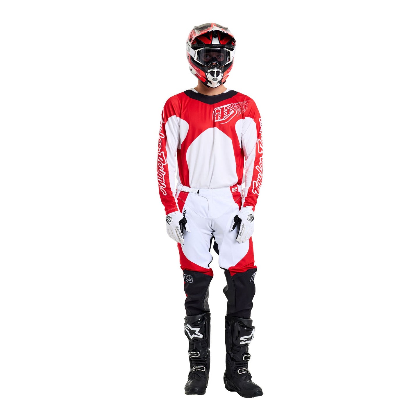 GP Pro Jersey Frames White / Red
