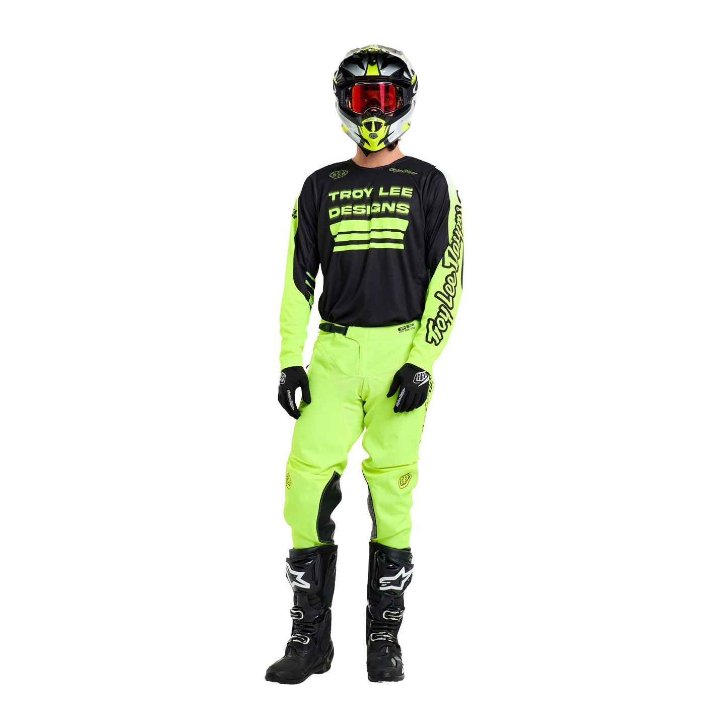 GP Pro Jersey SEgment Black / Flo Yellow