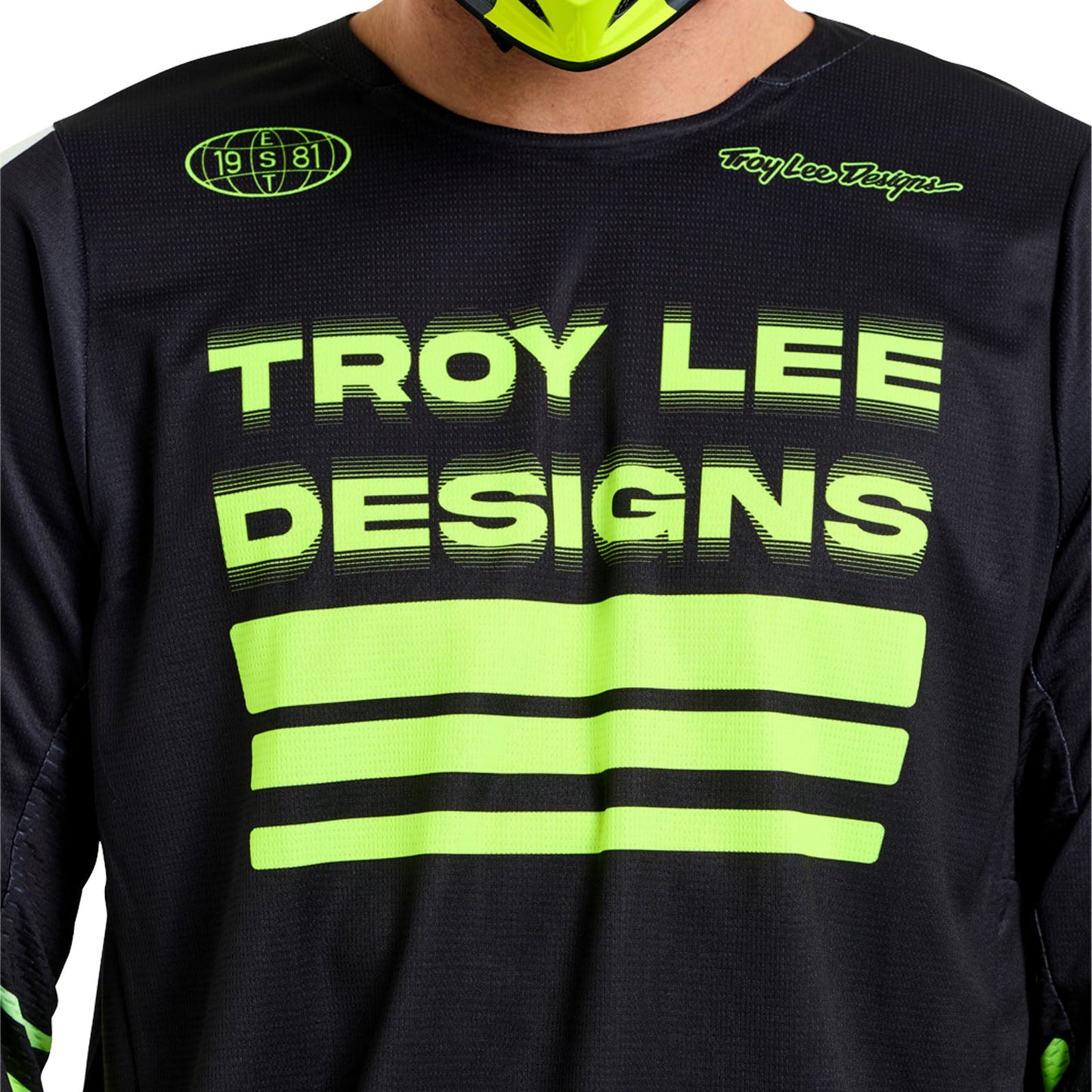 GP Pro Jersey SEgment Black / Flo Yellow