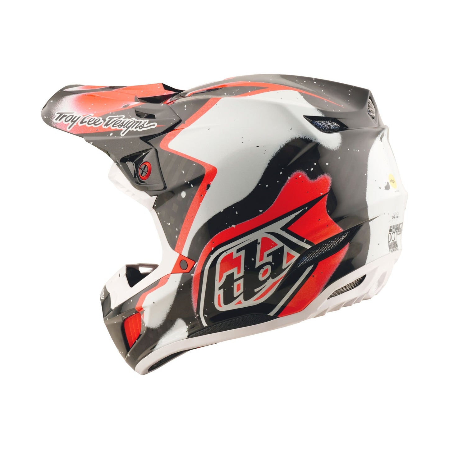 SE5 Carbon Helmet W/MIPS Membrane Black / Red